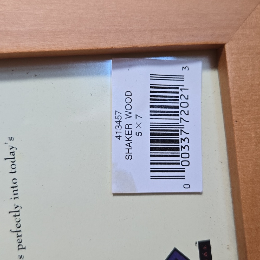 Fetco Shaker Woods 5x7 Wood Frame - Picture 4 of 5